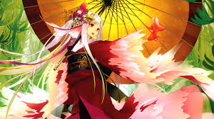 Kawaii Anime Girl White Hair And Red Eyes Wallpapers Wallpaper Cave