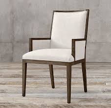 Restoration Hardware French Contemporary Square Fabric Closed Armchair Fabric Armchairs Contemporary Armchair Contemporary Square
