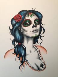 Day Of The Dead By Pete70003 On Deviantart Day Of The Dead Artwork Day Of The Dead Drawing Sugar Skull Art