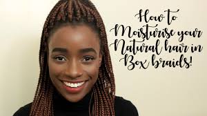 Beautiful, innovative and classic styles for natural hair. How To Moisturize Your Natural Hair In Box Braids Youtube