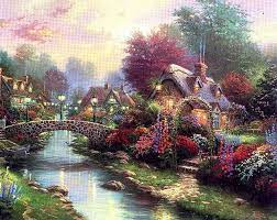 Check spelling or type a new query. Thomas Kinkade River Cross Stitch Pattern Look Kinkade Paintings Thomas Kinkade Paintings Thomas Kinkade Art