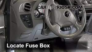 Interior Fuse Box Location 2002 2006 Acura Rsx 2002 Acura Rsx Type S 2 0l 4 Cyl