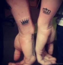 Underside of ring finger crown. 60 Adorable Crown Tattoos On Wrist