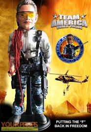 George drakoulias, scott rudin & 2 more. Team America World Police Chris Roth Puppet Double Original Movie Prop