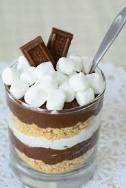 Easy No Cook S Mores Parfait Recipe No Fire Only 4 Ingredients Parfait Recipes Cooking Recipes Desserts Cooking Without Fire Desserts
