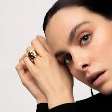 Golden Clemence Ring