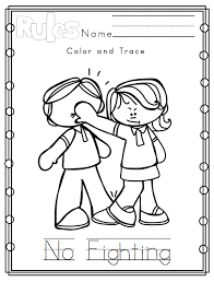 Printable Classroom Rules Coloring Pages Classroom Rules Printable Classroom Rules Preschool Classroom Rules