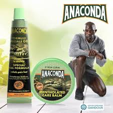 Strong as an ANACONDA! Anaconda mentholated care products are formulated to  relieve muscle pain and fatigue, it's extra sitting menthol formula  provides a toning and relaxing moment of well-being for the day. #