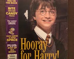 Nickelodeon Magazine Hooray for Harry! Behind the Scenes All in tact  Oct.2001 GC