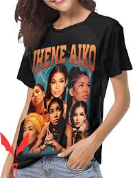 Jhene Aiko T-Shirt Hakla Baseball Fashion Crew