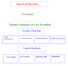 Place Of Financial Management In Organization Structure