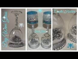 Diy Wine Glass Snow Globe Candle Holder Dollar Tree Christmas Diy Youtube