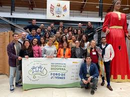 Jóvenes de Lanzarote en el Foro de Reservas de Biosfera de Coruña