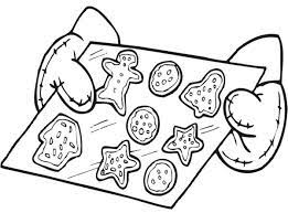 Use the bottom of a glass or your hand to flatten out the dough a bit. Christmas Cookies Coloring Page Coloring Pages For Kids Monster Coloring Pages Coloring Pages