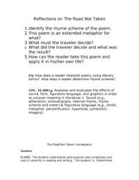 The poem is written by an american poet, robert frost. The Road Not Taken Unit The Road Not Taken Vocabulary Activities The Unit