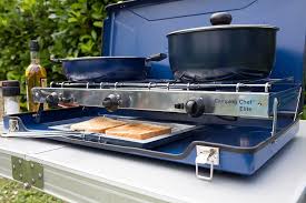 Campingaz Camping Chef Stove Folding Double Burner With ...