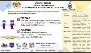 Jawatan kosong 2019 terkini ok? Permohonan Jawatan Kosong Bagi Penyelia Pembanci Sambilan Di Jabatan Perangkaan Malaysia Negeri Sabah