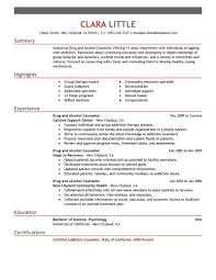 Big Drug And Alcohol Counselor Example Emphasis 1 Design Security Resume Resume Examples Resume
