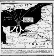 82nd airborne division drop pattern 6 june 1944 $ 3.95. Army Rangers Take Pointe Du Hoc On D Day June 6 1944 Fishwrap The Official Blog Of Newspapers Com