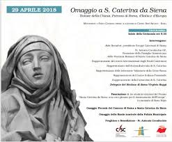 Caterina nasce a siena nel popolare rione di fontebranda nel cuore della contrada dell'oca il 25 marzo 1347. Santa Caterina Da Siena A Castel Sant Angelo L Omaggio Floreale E Una Premiazione