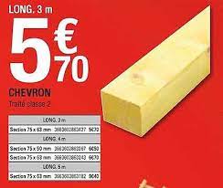 Offre Chevron Chez Brico Depot