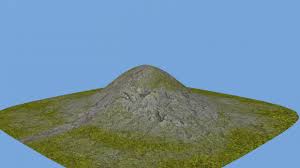 Mountain Low Poly 3d Model Obj Mtl Low Poly 3d Models Low Poly 3d 3d Model
