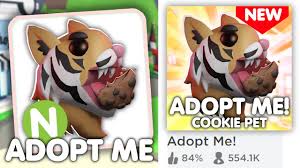 The event brought a new limited robux pet, new furniture, and new pet accessories. Adopt Me Tiger Pet Update Roblox Adopt Me Youtuber Egg 2021 April Fools Prank Youtube