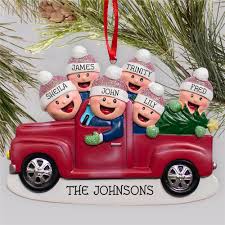 Explore amara's christmas shop online now. Personalized Red Farm Truck Christmas Ornament Giftsforyounow