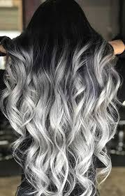 Black And Silver Hair Color Ideas 43 Silver Hair Color Ideas Trends For 2020 Page 2 Of 4 Stayglam Hair Styles Grey Ombre Hair Cool Hair Color