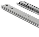 Gefieca 53mm Width Heavy Duty Slide 250 Lbs Load Capacity Full Extension Ball Bearing Drawer Slide