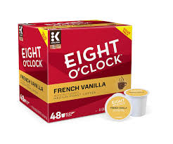 Compare us to big box retailers! Buy Eight O Clock Coffee French Vanilla Single Serve Keurig K Cup Pods Flavored Light Roast Coffee 48 Count Online In Turkey B07y11tdjn
