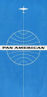 Pan American World Airways Ticket Jacket C 1960 Vintage Graphic Design Vintage Airline Posters Graphic Design Collection