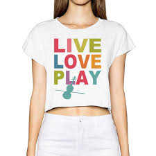 This lets you proportionately select the area that the. Todd Womens Live Love And Play Violin Crop Top Tee Fashion T Shirt Buy Online In Botswana At Botswana Desertcart Com Productid 202082487