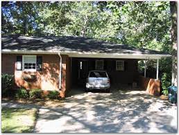 A Ranch Redo Carport Makeover Brick Ranch Houses Painted Brick House