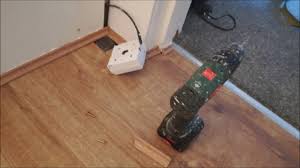 Fitting Laminate Beading Scotia Without A Nail Gun Youtube