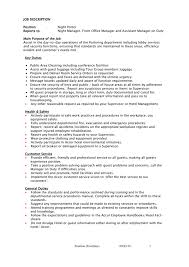Partake in financial activities including establishing room rates, setting budgets, and assigning funds to departments. Job Description Non Managerial