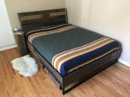 You could discovered one other diy reclaimed wood bed frame better design ideas. Diy Reclaimed Wood Headboard Cheapthriftyliving Com