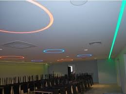 Led ceiling lights is the the best ceiling lighting systems this year, so you should know this modern ceiling lights and see how it to give you distinctive and stunning views in your residence. Ceiling Mounted Plaster Linear Lighting Profile Linear Circle By Gesso