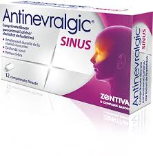 Dureri de cap însoțite de amorțeala gâtului, febră, tulburări de vedere, de auz, vorbire îngreunată, slăbiciune musculară, ochi roșii. Antinevralgic