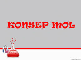 Hasil gambar untuk konsep mol