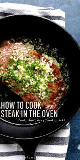 How To Cook Steak In The Oven Broiled Steak Hip Foodie Mom Recipe Oven Cooked Steak How To Cook Steak Ways To Cook Steak