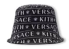 Kith X Versace Reversible Bucket Hat Black Bucket Hat Black Kith Bucket Hat Fashion