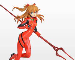 Evangelion: New Theatrical Edition PM Figure -Asuka x Spear of Longinus-