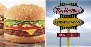 tim horton s beyond meat burger healthy