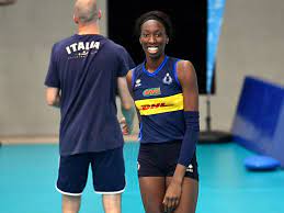 Paola ogechi egonu (born 18 december 1998) is an italian volleyball player. Worldofvolley Ita W Paola Egonu Olympic Flag Bearer At The Opening Ceremony On Friday Worldofvolley