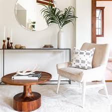 Mill Narrow Console Table Reviews Cb2 Farm House Living Room Interior Interior Design