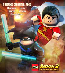 The riddler, catwoman, bane, and poison ivy after chasing them through a maze . Dlc Expansions Lego Batman 2 Dc Super Heroes Wiki Guide Ign