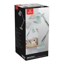 Swing arm architect desk lamp, led ring light by lavish. Globe Electric Architect 28 Matte Mint Swing Arm Desk Lamp Walmart Com Walmart Com