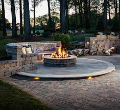 Our tumbling process creates a sculpted appearance to each paver and our carefully formulated new colors will take you back to medieval times. Outdoor Fire Pit Ideas Patio Backyard Fire Pit Ideas Pictures