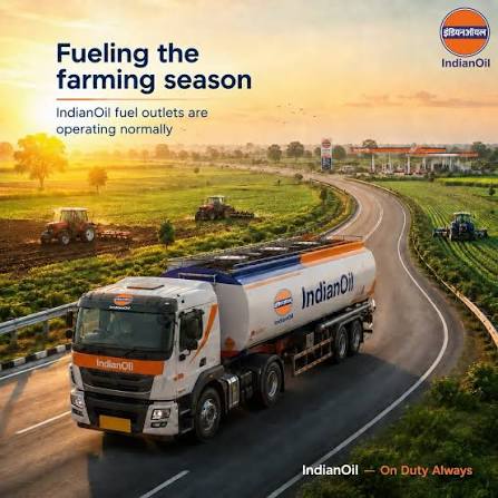 Indian Oil retail outlet at Bhasin